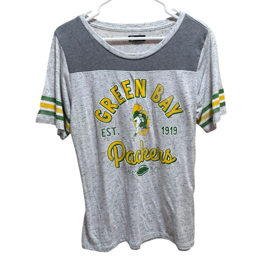 Women’s Green Bay Packers NFL Team Apparel Graphic Tee – Size L